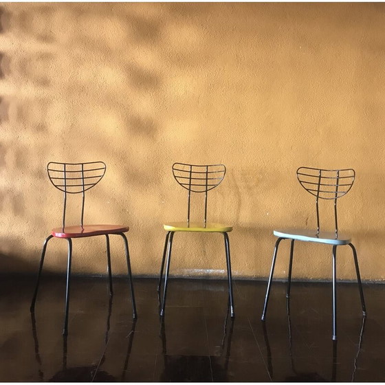 Image 1 of Chaises vintage Radar Willy par Van Der Meeren