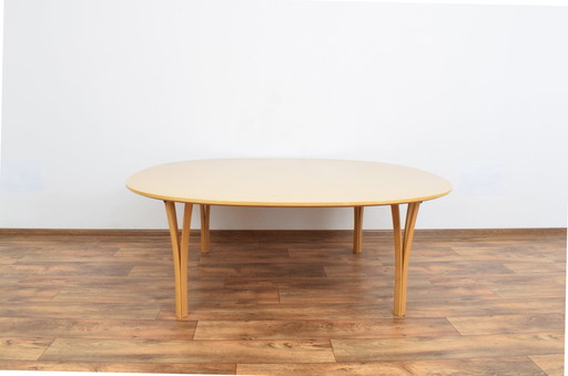 Table vintage par Bruno Mathsson pour Fritz Hansen, 1980S.