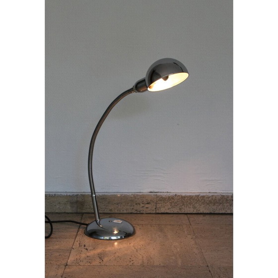 Image 1 of Lampe de bureau vintage chromée, 1950