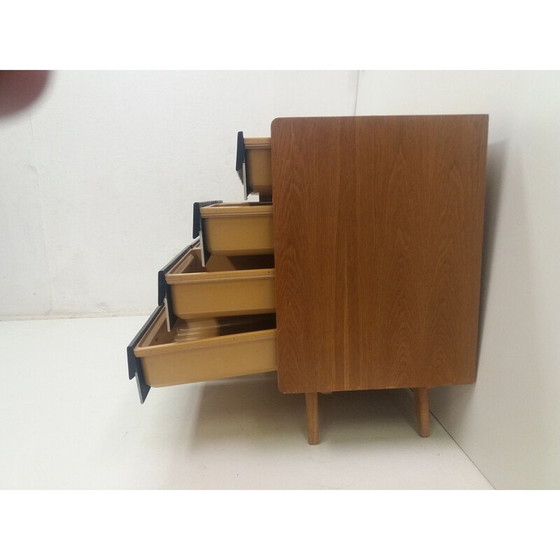 Image 1 of Commode vintage en placage de bois par Jiří Jiroutek, Tchécoslovaquie 1960