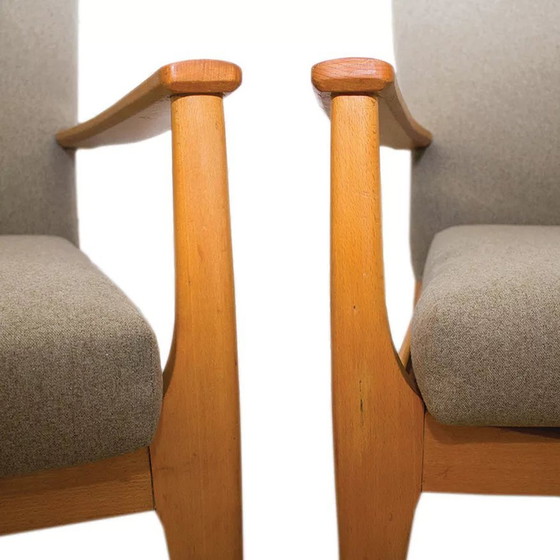 Image 1 of Fauteuils britanniques modèle Pk988/1023 de Parker Knoll, années 1960, ensemble de deux fauteuils
