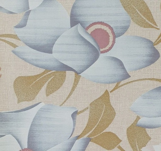 Image 1 of 13582 Super Groovy 70s Floral Wallpaper (Papier peint floral des années 70)