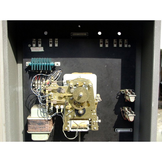 Image 1 of Vintage Ibm long clock master electro-mechanical clock, 1960