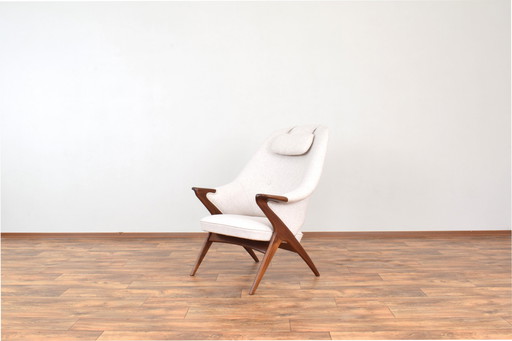 Chaise Bravo en teck du Mid Century par Sigurd Resell pour Rastad & Relling, 1957