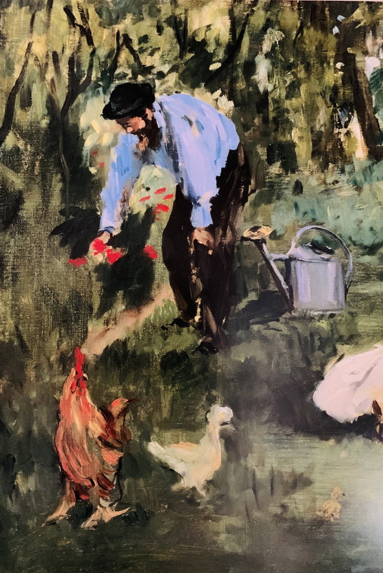 Image 1 of Claude Monet, signé avec l'enregistrement du droit d'auteur "The Metropolitan Museum Of Art, New York, Bequest Of Joan Whitn".