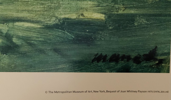 Image 1 of Claude Monet, signé avec l'enregistrement du droit d'auteur "The Metropolitan Museum Of Art, New York, Bequest Of Joan Whitn".