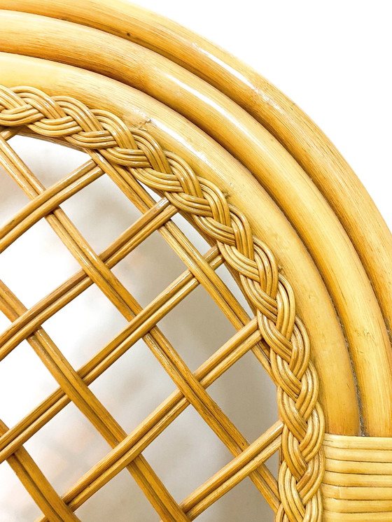 Image 1 of 4 X Chaises en rotin Chaises de salle à manger