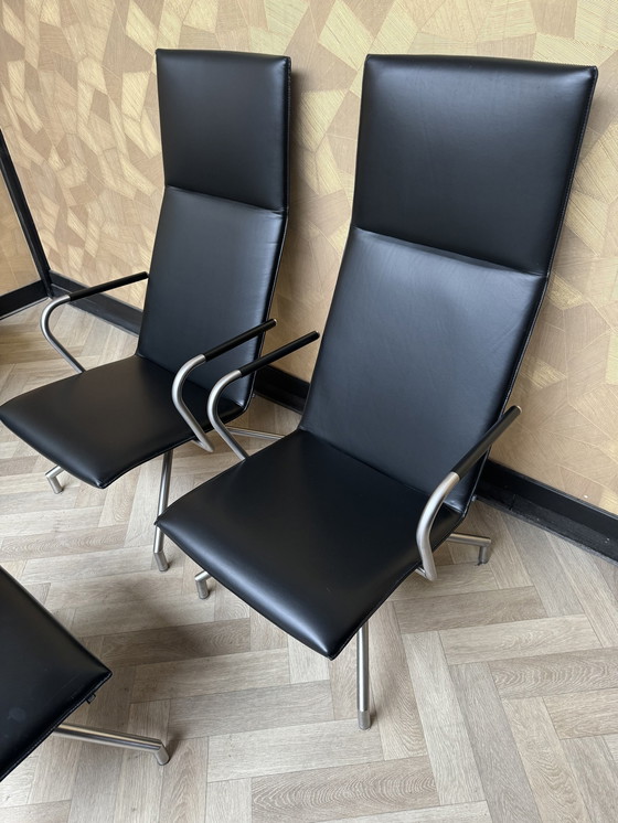 Image 1 of 2X Arco Lay Down Armchair With Hocker