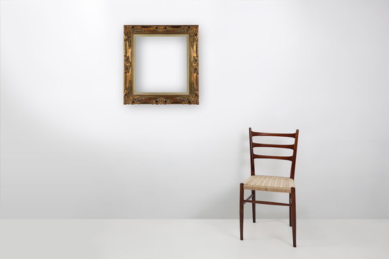 Image 1 of Cadre à peinture en bois doré, Belgique, années 1960