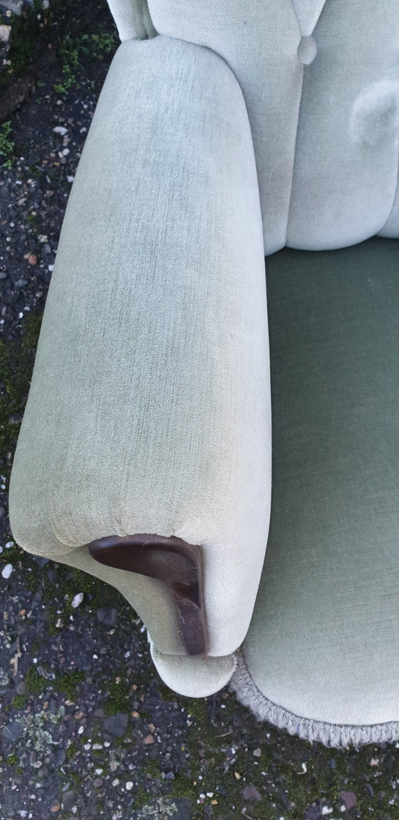 Image 1 of Ensemble canapé rétro vintage classique