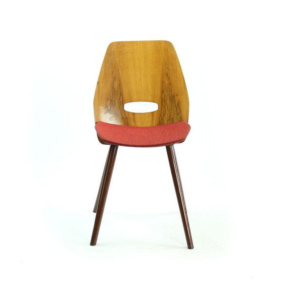 Image 1 of Chaises de salle à manger vintage "Lollipop" par Frantisek Jirak pour Tatra, 1960s