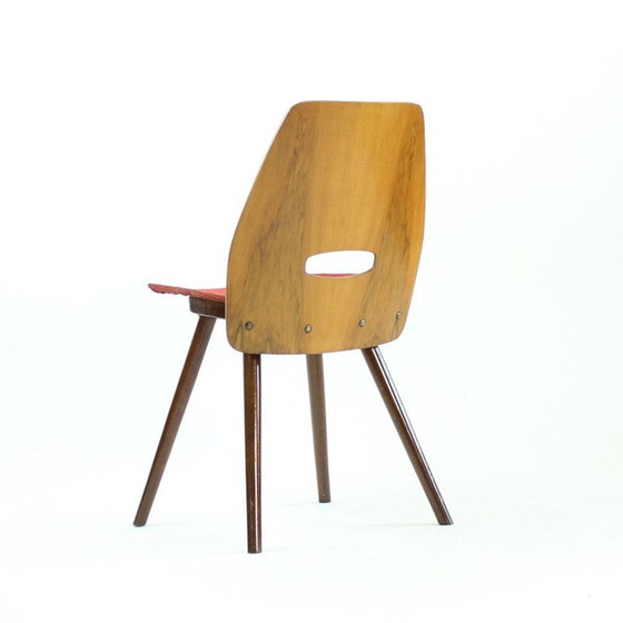 Image 1 of Chaises de salle à manger vintage "Lollipop" par Frantisek Jirak pour Tatra, 1960s
