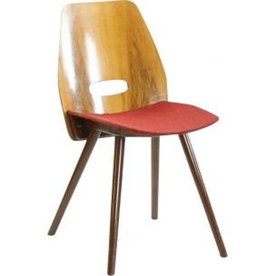 Image 1 of Chaises de salle à manger vintage "Lollipop" par Frantisek Jirak pour Tatra, 1960s