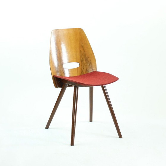 Image 1 of Chaises de salle à manger vintage "Lollipop" par Frantisek Jirak pour Tatra, 1960s