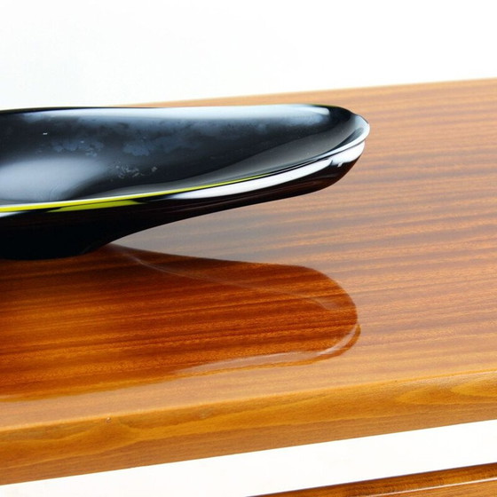 Image 1 of Table basse vintage en acajou et teck, Tchécoslovaquie 1970