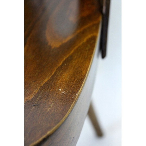 Image 1 of Ensemble de 4 chaises en bois vintage par Oswald Haerdtl pour Ton, Tchécoslovaquie 1950