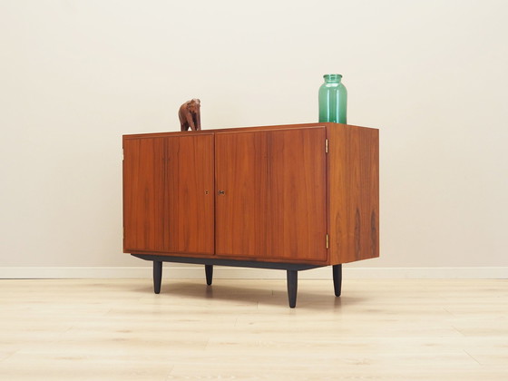 Image 1 of Armoire en bois de rose, Design danois, 1970S, Designer : Carlo Jensen, Production : Hundevad