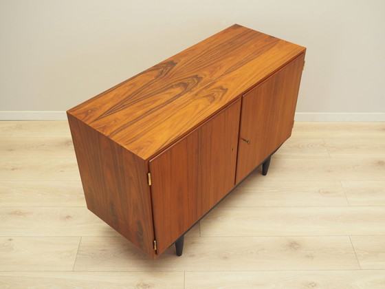 Image 1 of Armoire en bois de rose, Design danois, 1970S, Designer : Carlo Jensen, Production : Hundevad