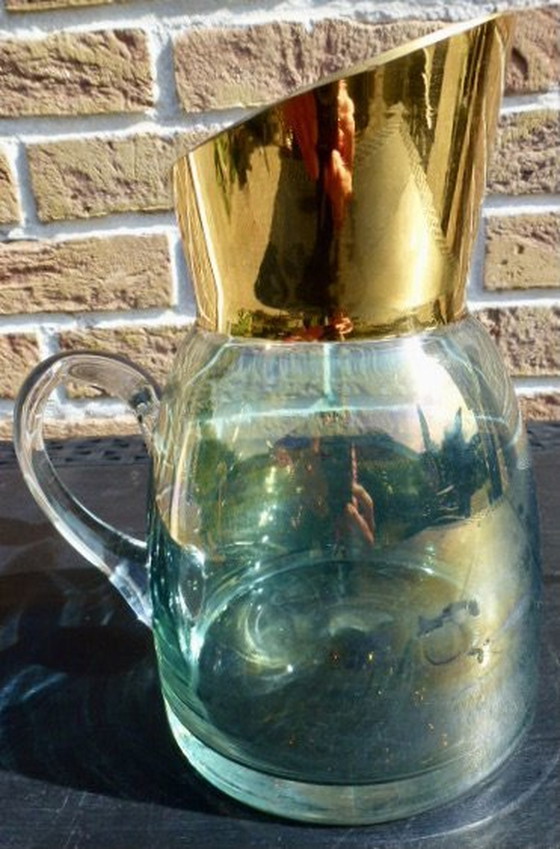 Image 1 of Carafe et vase en cristal de Laeken et Booms