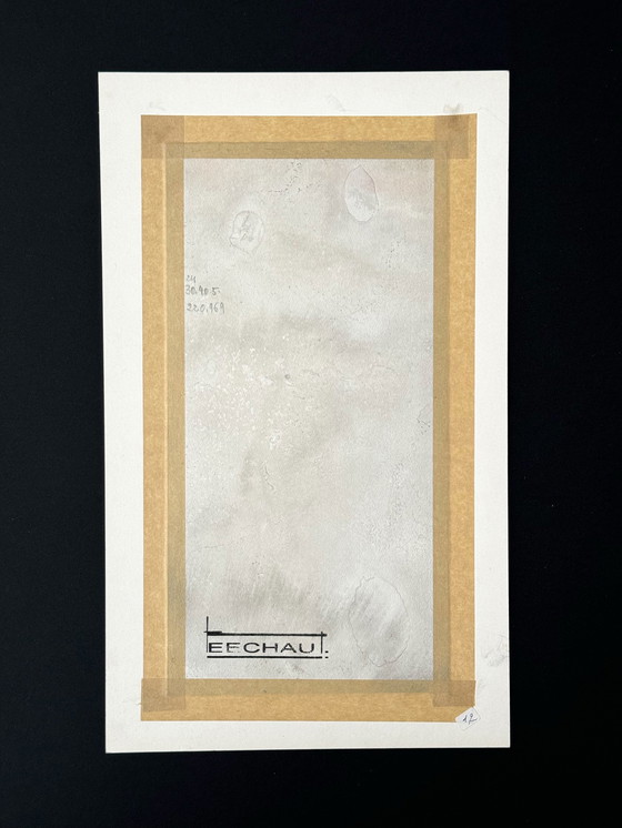 Image 1 of Eugène Eechaut (1928-2019) - Composition surréaliste à l'encre