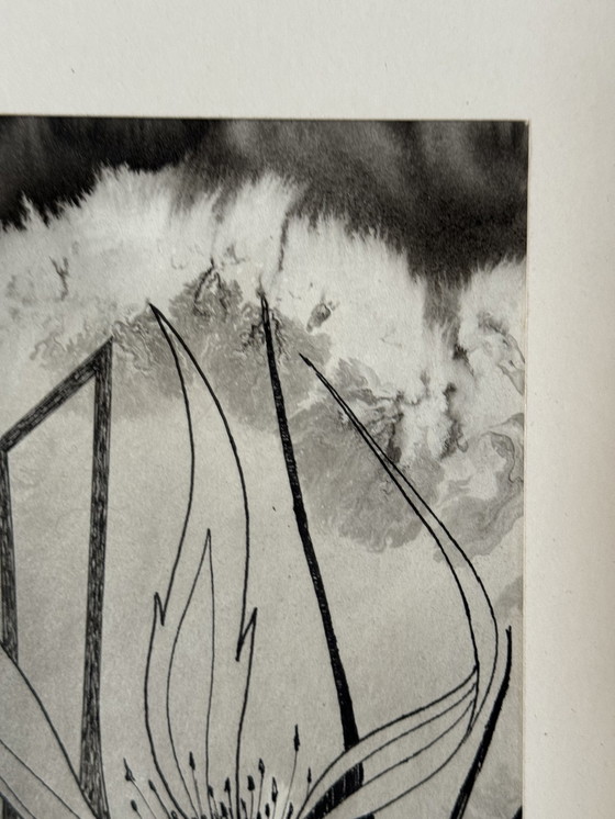 Image 1 of Eugène Eechaut (1928-2019) - Composition surréaliste à l'encre