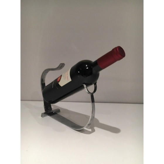 Image 1 of Porte-bouteille chromé vintage, 1930