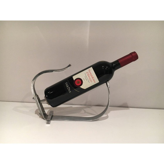 Image 1 of Porte-bouteille chromé vintage, 1930