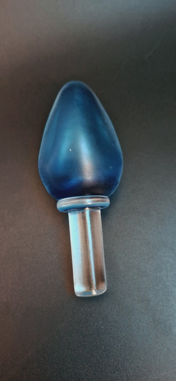 Image 1 of Bouteille de Coroso en verre de Murano signée Gino Cenedese des années 50