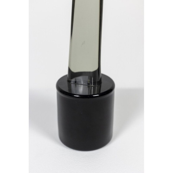 Image 1 of Sculpture vintage en verre fumé d'Alfredo Rossi, 1970
