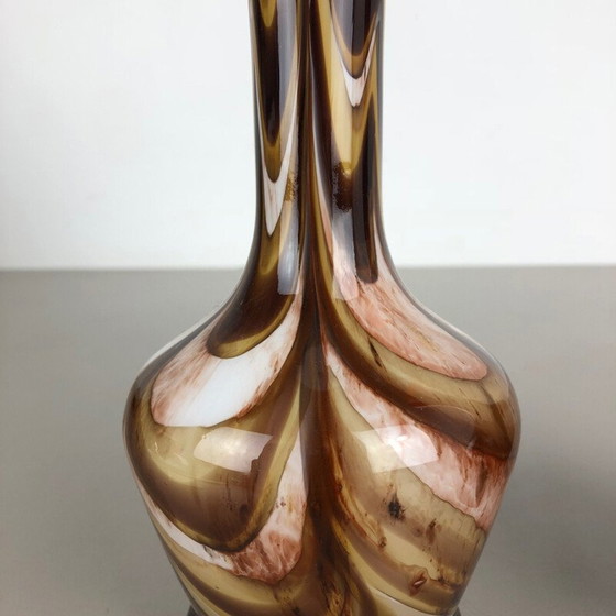 Image 1 of Paire de vases Pop Art par Opaline Florence, Italie, 1970