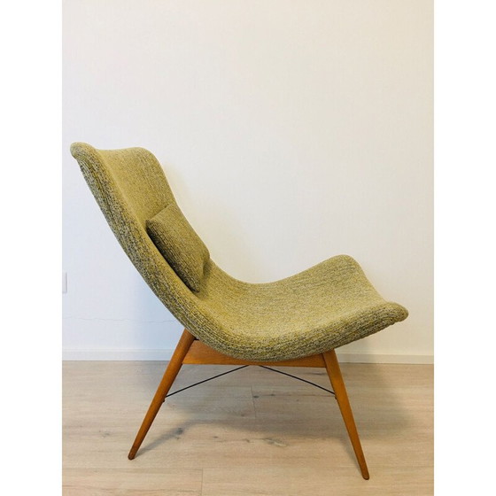 Image 1 of Chaise TV vintage en banane par Miroslav Navrátil pour Cesky Nabytek, 1960s