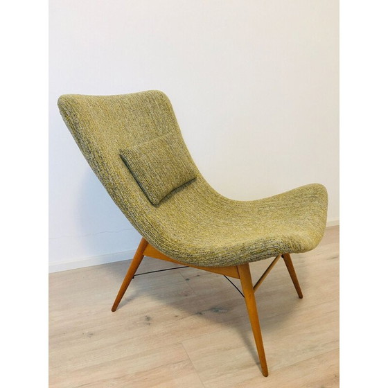 Image 1 of Chaise TV vintage en banane par Miroslav Navrátil pour Cesky Nabytek, 1960s