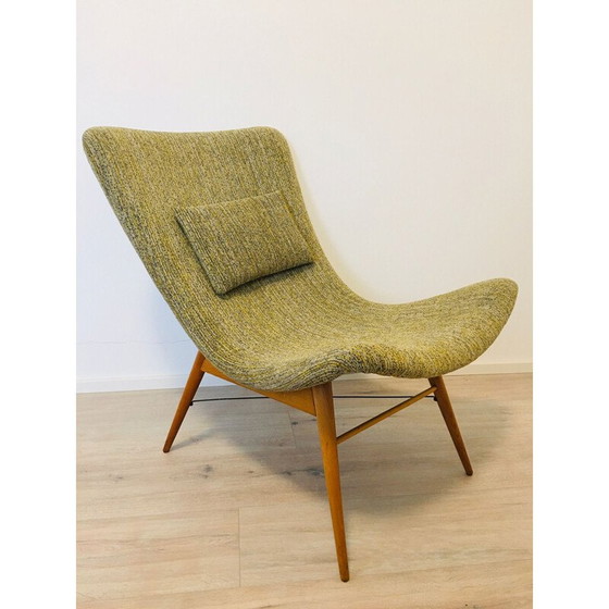 Image 1 of Chaise TV vintage en banane par Miroslav Navrátil pour Cesky Nabytek, 1960s