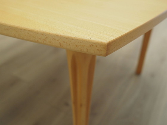 Image 1 of Table en hêtre, Design danois, 1970S, Designer : Takshi Okamura & Erik Marquardsen, Production : Getama