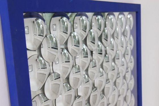 Image 1 of Pt/74 Pour Studio Exactly, Mirror Assemblage, 'Stella Ultramarine', Limitée