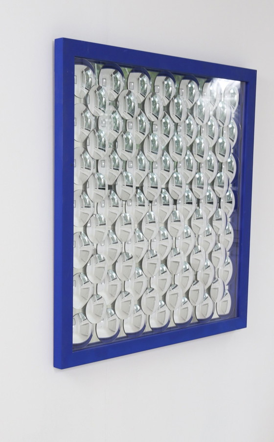 Image 1 of Pt/74 Pour Studio Exactly, Mirror Assemblage, 'Stella Ultramarine', Limitée
