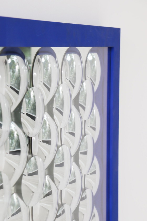 Image 1 of Pt/74 Pour Studio Exactly, Mirror Assemblage, 'Stella Ultramarine', Limitée