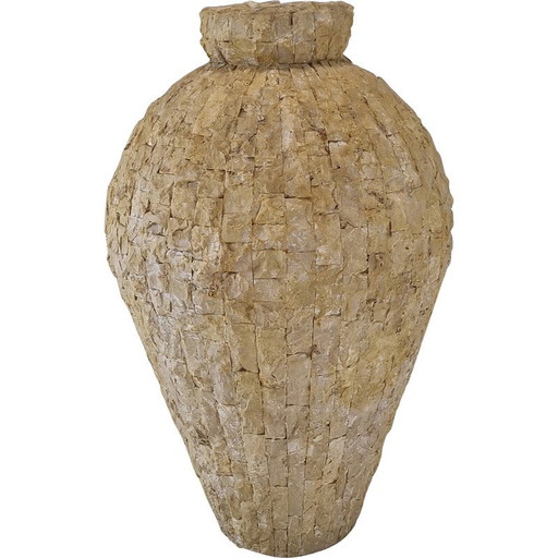 Jardinière vintage en pierre de Mactan, Italie 1980