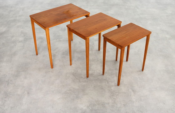 Image 1 of Set Vintage Nesting Tables