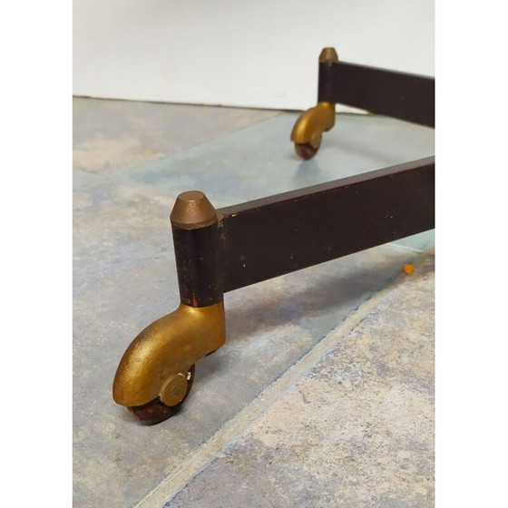 Image 1 of Table d'appoint vintage à roulettes par Ignazio Gardella pour Azucena, 1950