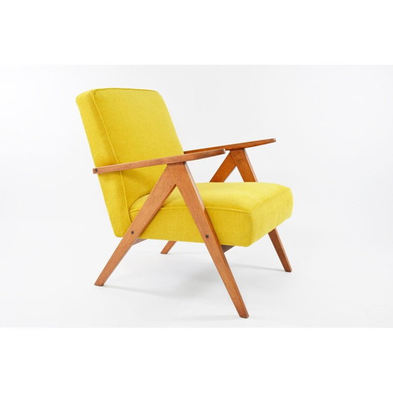 Image 1 of Fauteuil vintage Kompas jaune 1970
