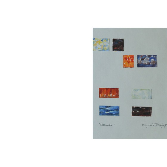 Image 1 of Affiche vintage de Margareta Treutiger, 1978