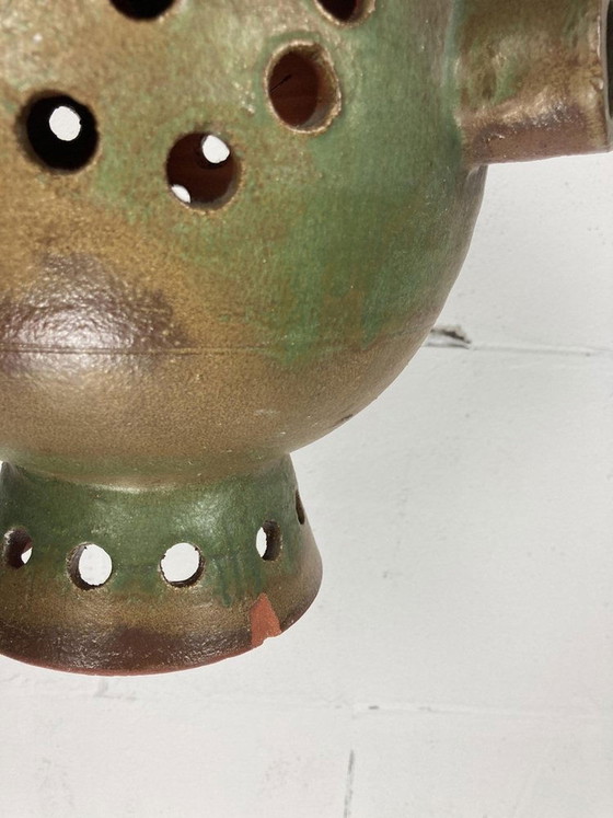Pendentif de l'ère spatiale en céramique brutaliste – Mobach, Suspensions, Ceramic (photo 9 of 11)
