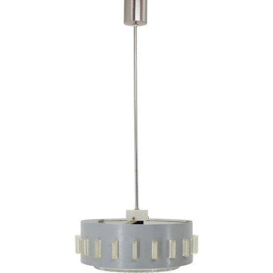 Image 1 of Suspension grise vintage, tchèque 1960