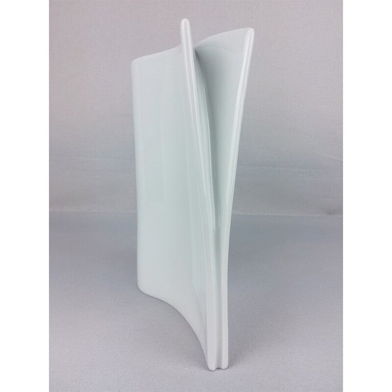 Image 1 of Vase vintage en porcelaine blanche de Sarian, 2000