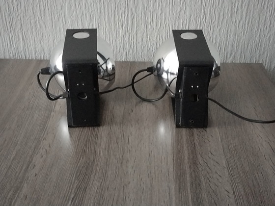 Image 1 of Spots muraux vintage - Novalux -1960'S