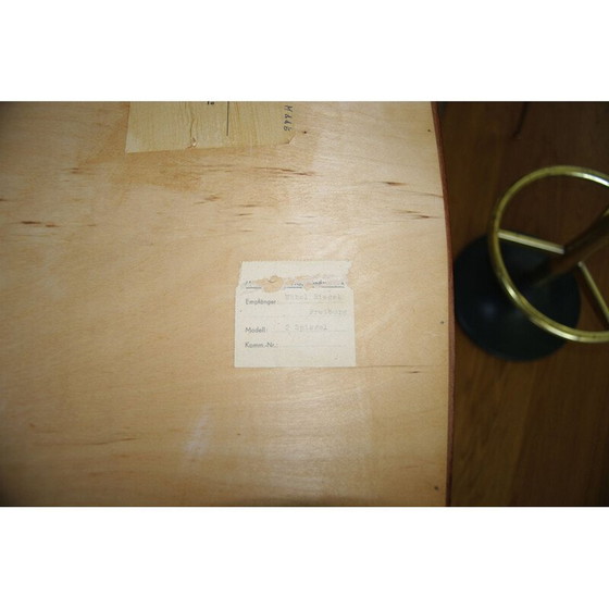 Image 1 of Miroir vintage en teck, Allemagne 1960