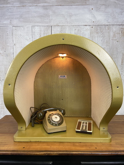 Cabine Téléphonique Rétro