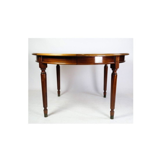 Image 1 of Table de salle à manger vintage en acajou modèle Jensen Farre, 1960s