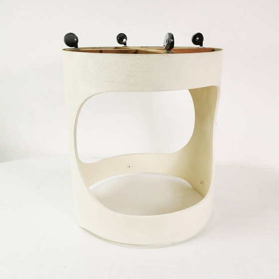 Image 1 of Table d'appoint vintage Space Age par Opal, Allemagne, 1970